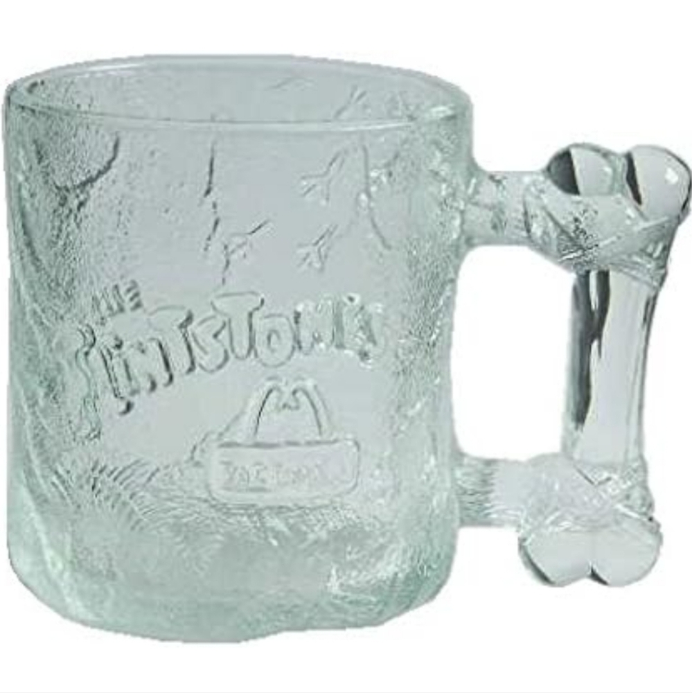 McDonald's Flintstones PRE-DAWN Glass Mug 1993 Collectible